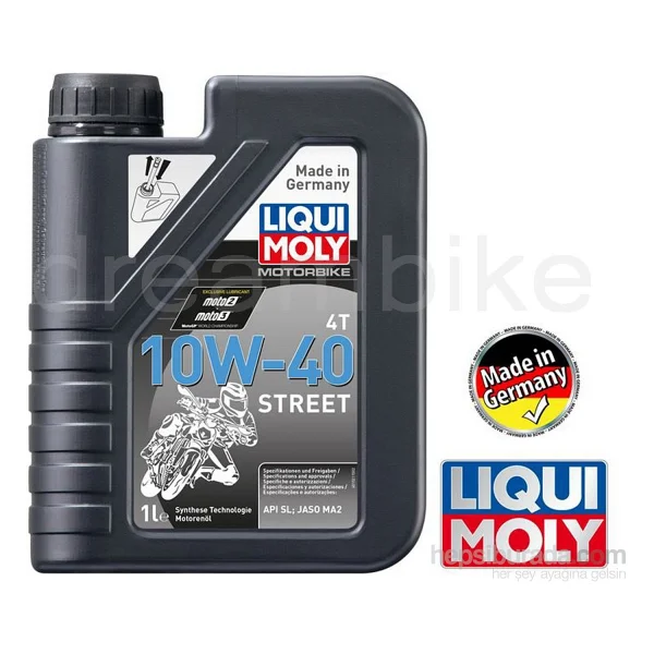 Liqui Moly Street 10w-40 4t 1 Lt Motosiklet Yağı - Görsel 2