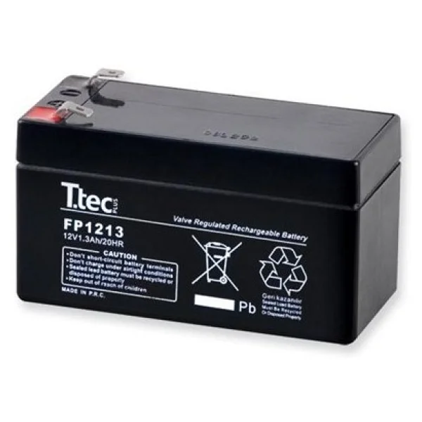 Ttec Ttec 12v 1.3ah Bakımsız Kuru Akü - Görsel 7