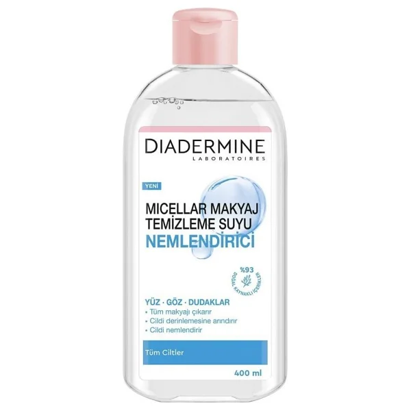 Diadermine Micellar Nemlendirici 400 Ml Makyaj Temizleme Suyu - Görsel 2