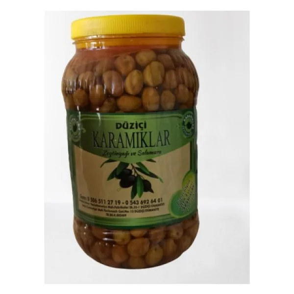 Karamıklar Zeytinyağı 3 Kg Yeşil Kırma Zeytin - Görsel 3