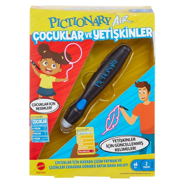 Pictionary Air Çocuklar Ve Yetişkinler Hdc66 - Görsel 5