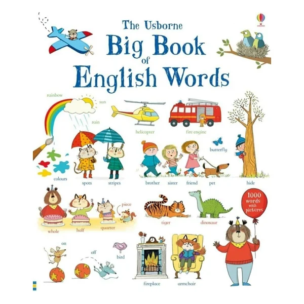 Usborne - Big Book Of English Words - Mairi Mackinnon - Görsel 2