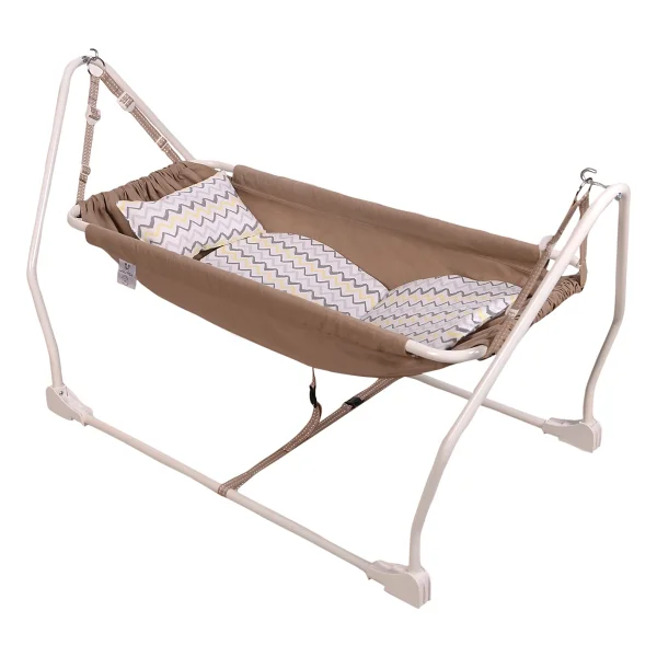 Holmen Marmaris Katlanabilir Bebek Hamağı Gold - Görsel 2