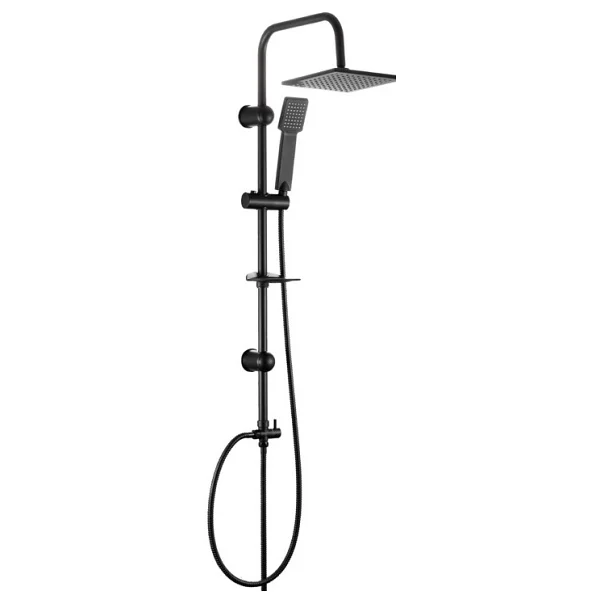 Newarc 440536 Aqua Siyah Duş Seti - Görsel 2