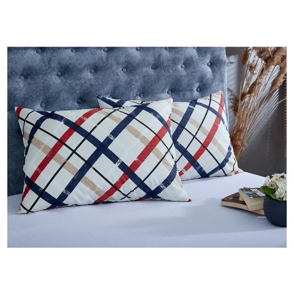 Komfort Home Baskılı Pamuklu Silikon Yastık 800 Gr 50x70 Cm (1 Adet) - Görsel 2