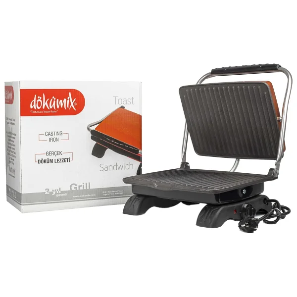 Dökümix Dt 30 Rose Gold 1800 W Organik Döküm Tost Makinesi - Görsel 4