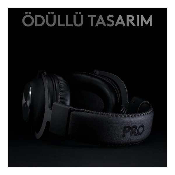 Logitech G Pro X Wireless Lightspeed 7.1 Kablosuz Kulak Üstü Oyuncu Kulaklığı - Görsel 8
