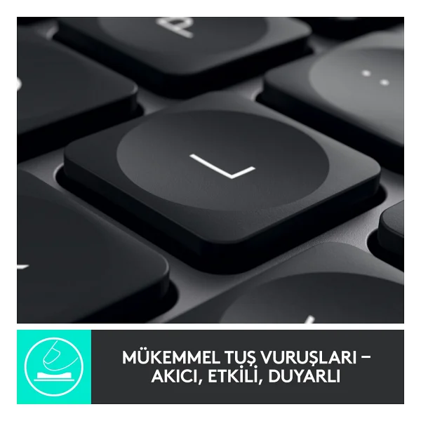 Logitech Mx Keys 920-010087 Q Kablosuz Klavye - Görsel 2