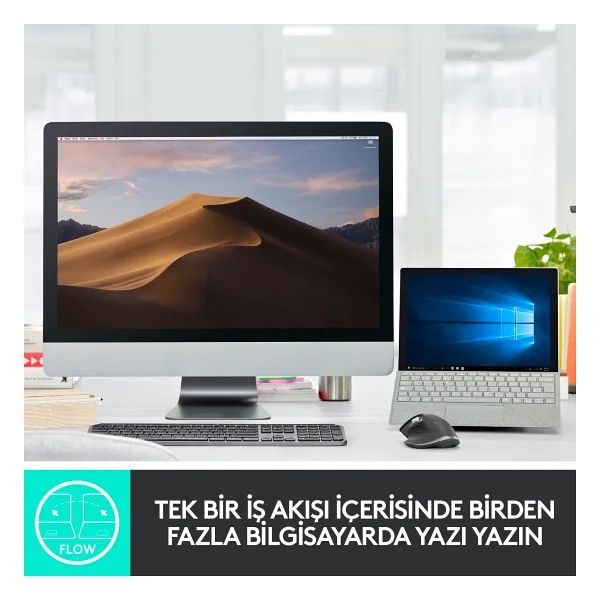 Logitech Mx Keys 920-010087 Q Kablosuz Klavye - Görsel 5