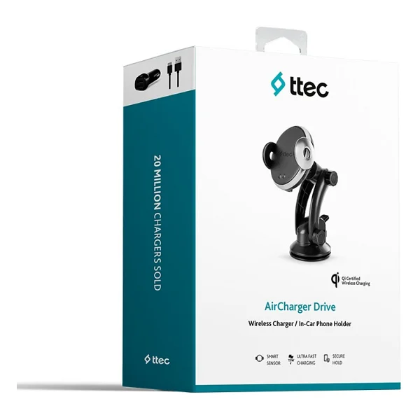 Ttec Aircharger Drive 2ks15 Kablosuz Hızlı Şarj Telefon Tutucu - Görsel 10