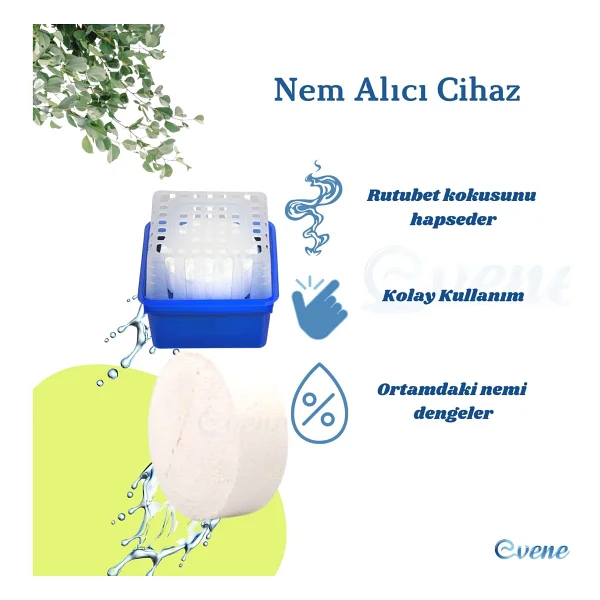 Evene Nem Alıcı Giderici Rutubet Alıcı Cihaz 450 Gr Rutubet Önleyici - 1 - Görsel 2