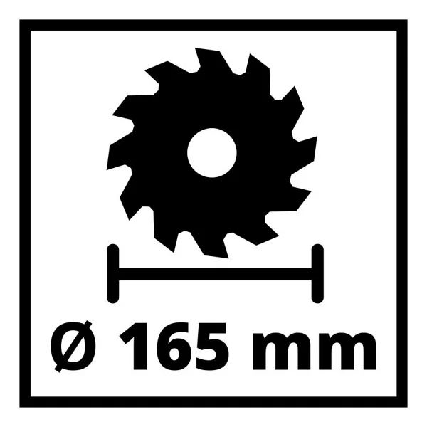 Einhell Te-Cs 18/165-1 Li Tek Akülü 4 Ah Daire Testere - Görsel 3