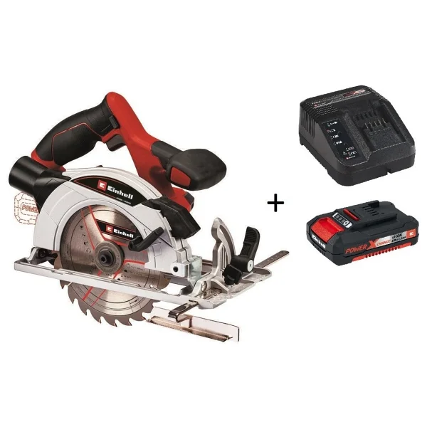 Einhell TE-CS 18/165-1 Li Tek Akülü 2 Ah Daire Testere - Görsel 6