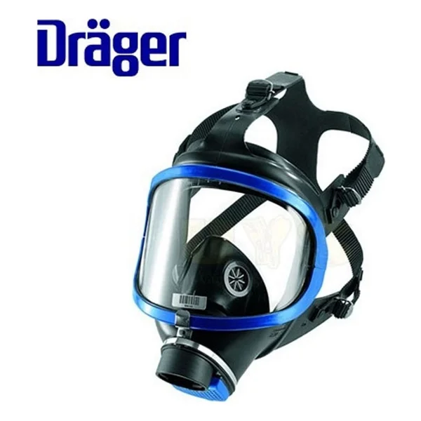 Drager X-Plore 6300 Tam Yüz Gaz Maskesi Mavi Renk X 5 Adet - Görsel 6