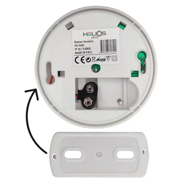 Helios Hs5007 Pilli Duman Dedektörü - Görsel 3