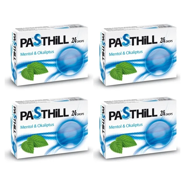 Pasthill Mentol Okaliptus 24'lü Pastil 4 Adet - Görsel 2