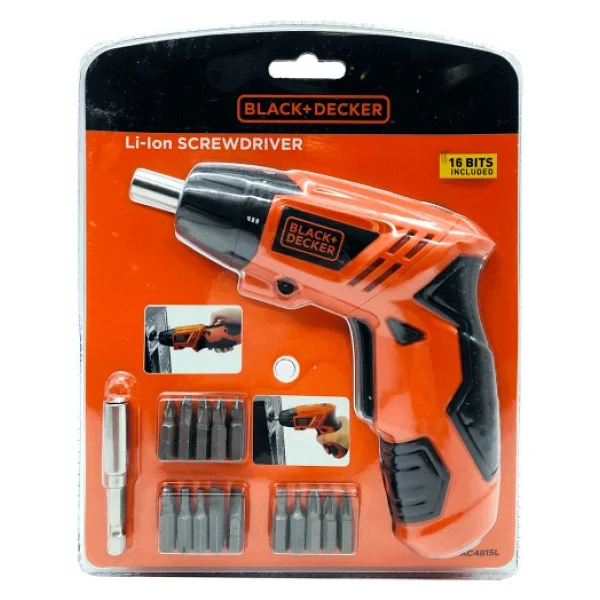 Black+Decker Kc4815l 3.6 V Şarjlı Vidalama Makinesi - Görsel 2