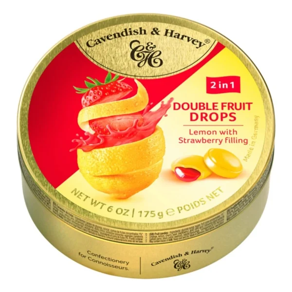 Cavendish & Harvey Limon Ve Çilek Dolgulu Şeker 175 Gr - Görsel 2