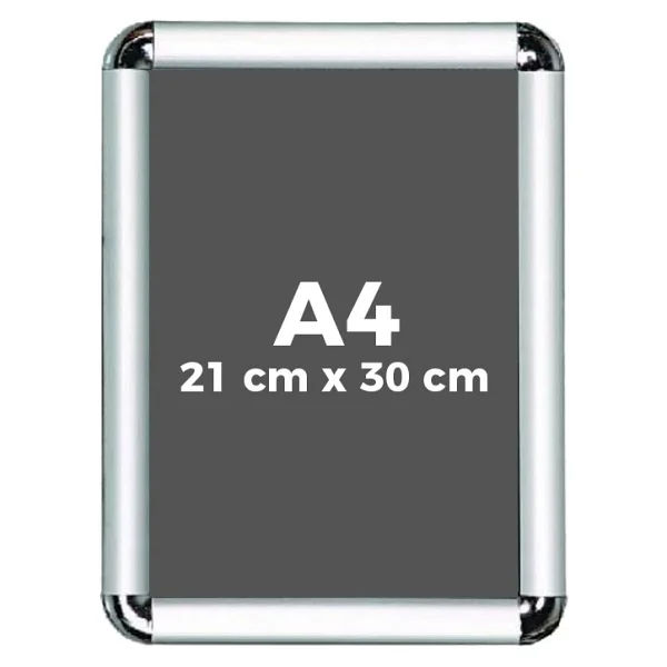 Sert Kırtasiye A4 Rondo Alüminyum Cerçeve 21 X 30 Cm Tekli - Görsel 2