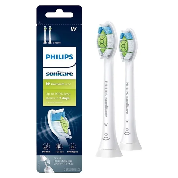 Philips Hx6062/65 Sonicare W Diamondclean 2'li Diş Fırçası Başlığı - Görsel 6