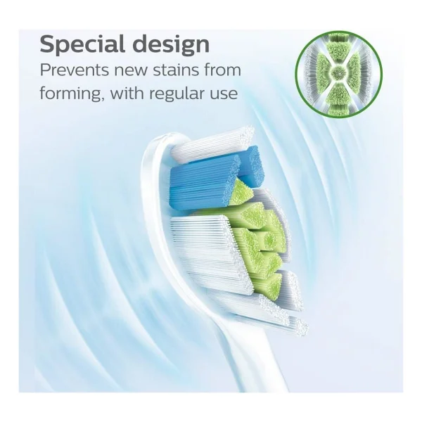 Philips Hx6062/65 Sonicare W Diamondclean 2'li Diş Fırçası Başlığı - Görsel 3