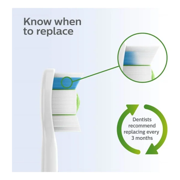 Philips Hx6062/65 Sonicare W Diamondclean 2'li Diş Fırçası Başlığı - Görsel 4