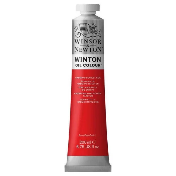 Winsor & Newton Winton 200 Ml 107 Cadmium Scarlet Hue Yağlı Boya - Görsel 2