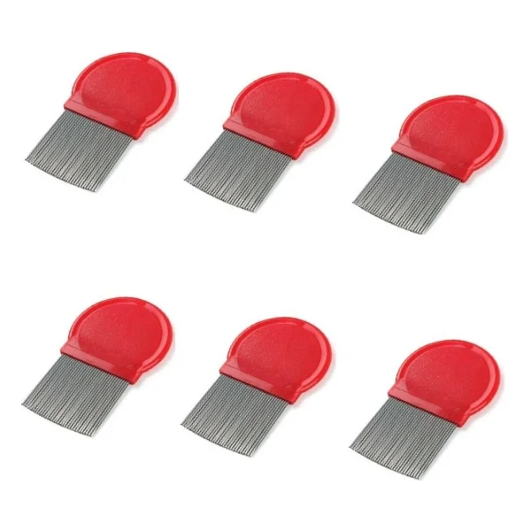 Tarko Lionesse 58 Bit Tarağı Metal Kırmızı X 6 Adet - Görsel 2