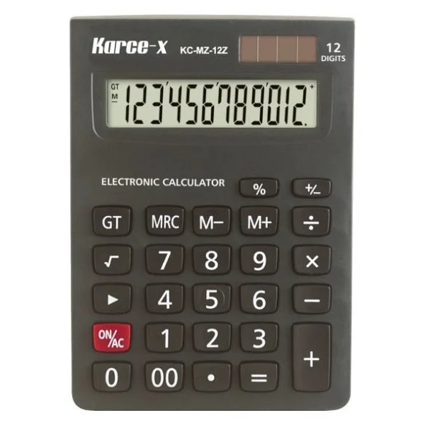 Karce-X Kc-Mz-12z Masaüstü Hesap Makinesi - Görsel 2