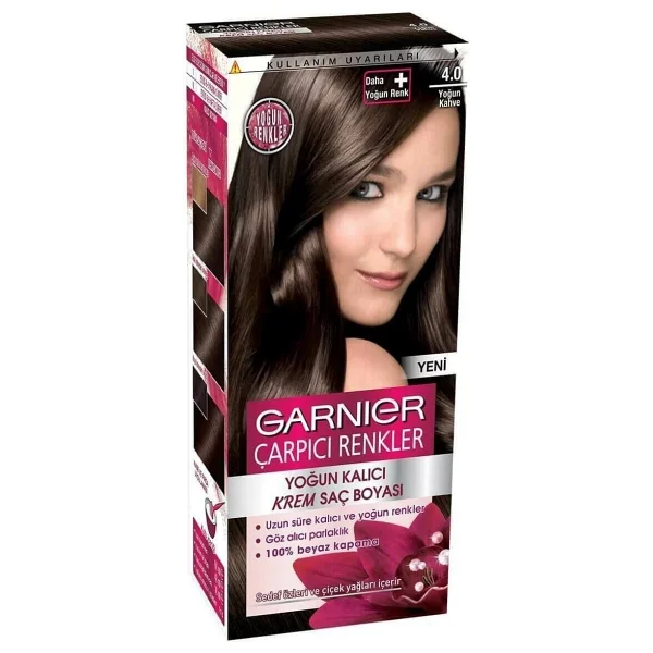 Garnier Çarpıcı Renkler 4.0 Yoğun Kahve Saç Boyası - Görsel 2