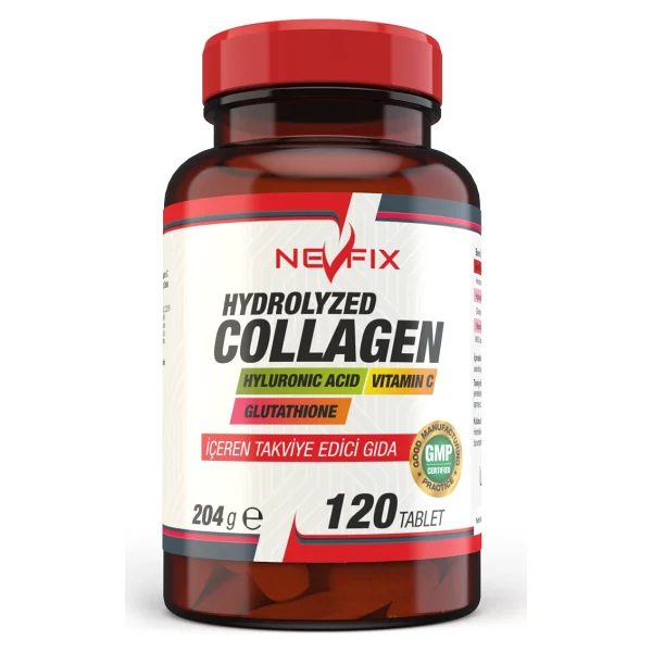Nevfix Hidrolize Collagen Hyaluronic Acid 120 Tablet - Görsel 4