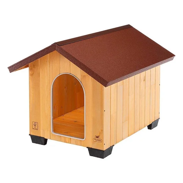 Ferplast Domus Large Ahşap Köpek Kulübesi - Görsel 5