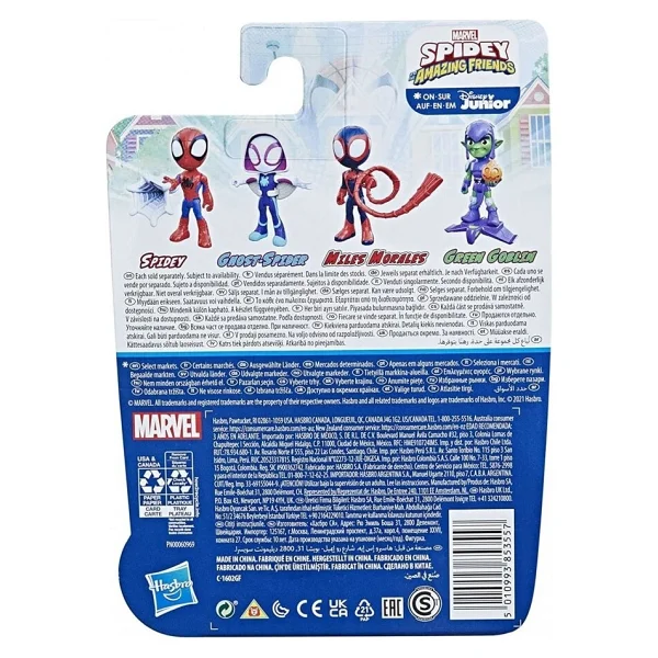 Marvel Spidey And His Amazing Friends Figür Spidey F1935 - Görsel 5