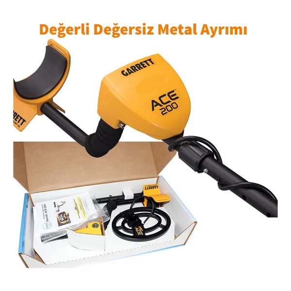 Garrett Ace 200i Metal Dedektörü - Görsel 3