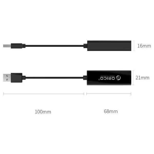 Orico USB 3.0 Gigabit 1000mbps Rj45 Ethernet Dönüştürücü Adaptör Siyah - Görsel 5