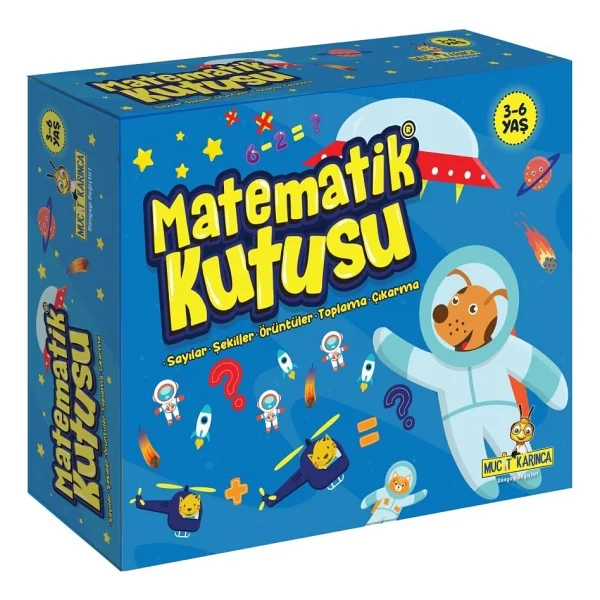 Yükselen Zeka 3-6 Yaş Okul Öncesi Matematik Kutusu - Görsel 4