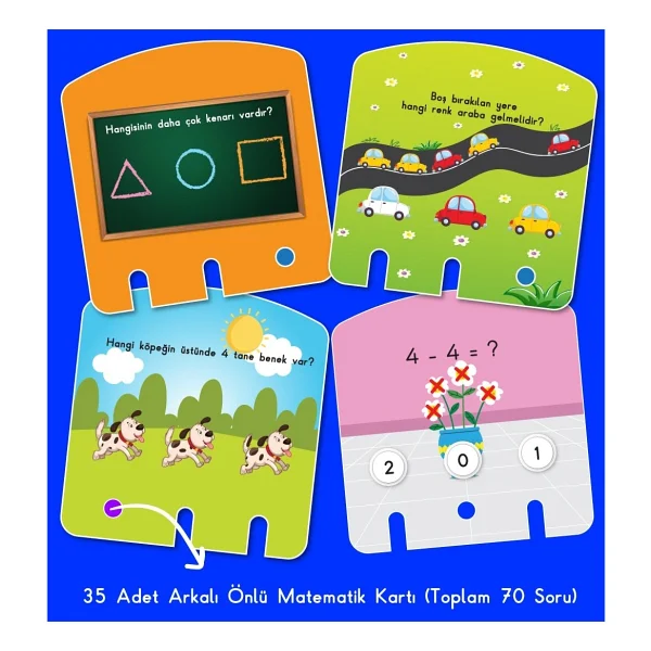 Yükselen Zeka 3-6 Yaş Okul Öncesi Matematik Kutusu - Görsel 3