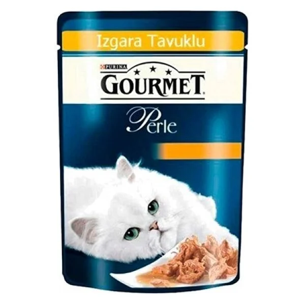 Gourmet Perle Izgara 85 Gr 24'lü Yetişkin Kedi Maması - Görsel 3