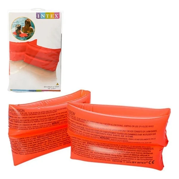 Intex 59642 25x17 Cm Çift Boğumlu Turuncu Çocuk Deniz Kolluğu - Görsel 3