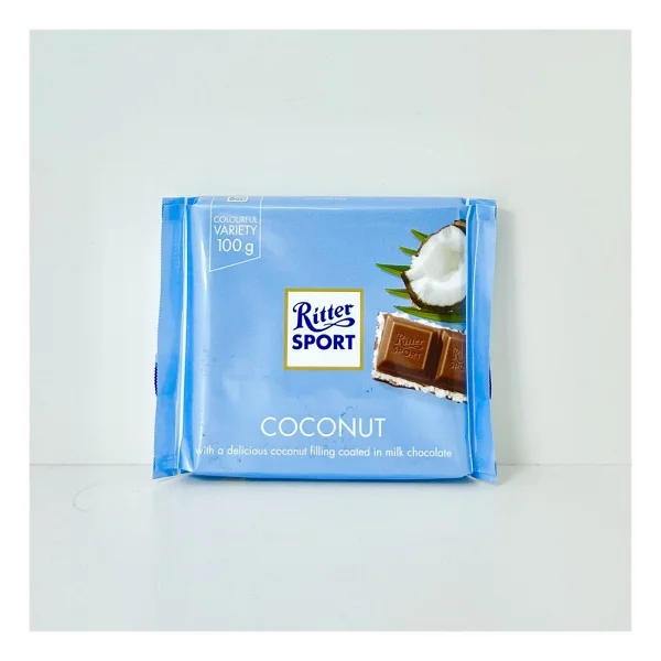 Ritter Sport Hindistan Cevizli Çikolata 100 gr - Görsel 2