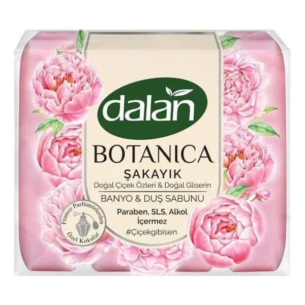 Dalan Botanica Şakayık 4x150 Gr Duş Sabunu - Görsel 2