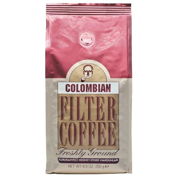 Kurukahveci Mehmet Efendi Filtre Kahve Kolombiya 250 Gr - Öğütülmüş Espresso - Görsel 2