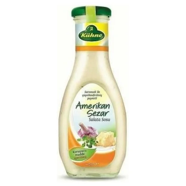 Kühne 500 Ml Amerikan Sezar Salata Sosu - Görsel 2