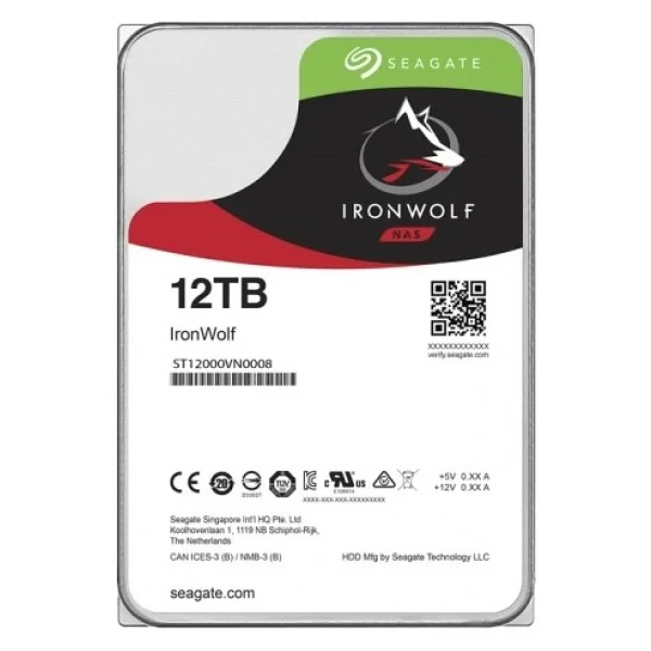 Seagate Ironwolf Nas St12000vn0008 Sata 3.0 7200 Rpm 3.5" 12 TB Harddisk - Görsel 3