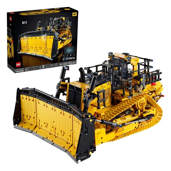 Lego 42131 Technic Uygulama Kumandalı Cat D11 Buldozer - Görsel 7