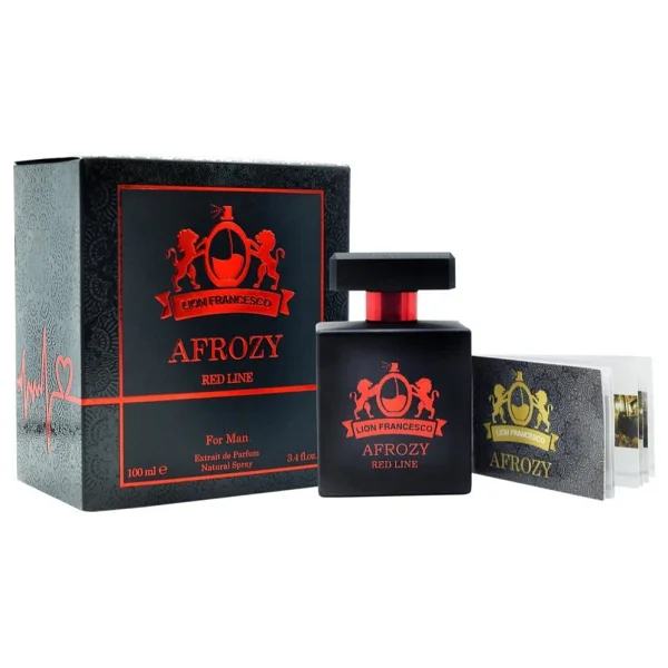 Lion Francesco Afrozy Red Line Man 100ml - Görsel 2