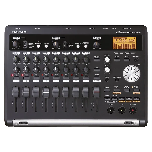 Tascam Dp-03sd Dijital 8 Kanal Ses Mikseri - Görsel 4