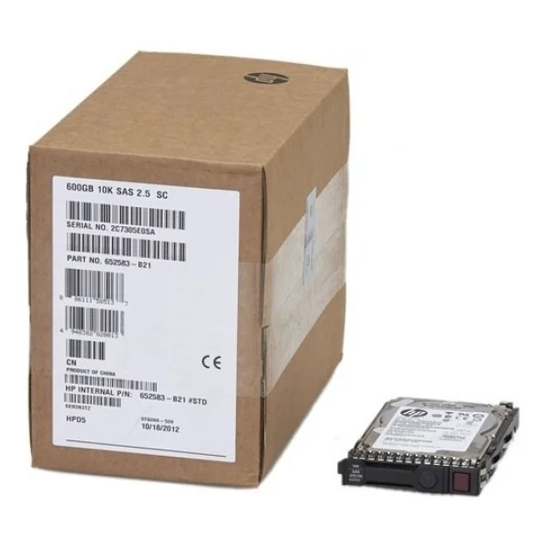 Hp 600 GB 6g Sas 652583-B21 Sunucu Sabit Disk - Görsel 3