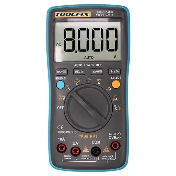 Toolfix TF-601 Dijital Multimetre - Görsel 2