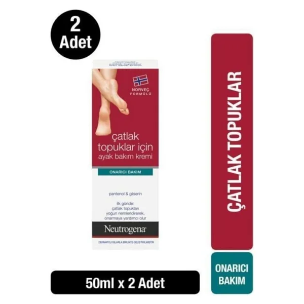 Neutrogena Norveç Formülü Çatlak Topuklar İçin 50 Ml 2 Adet Ayak Kremi - Görsel 3